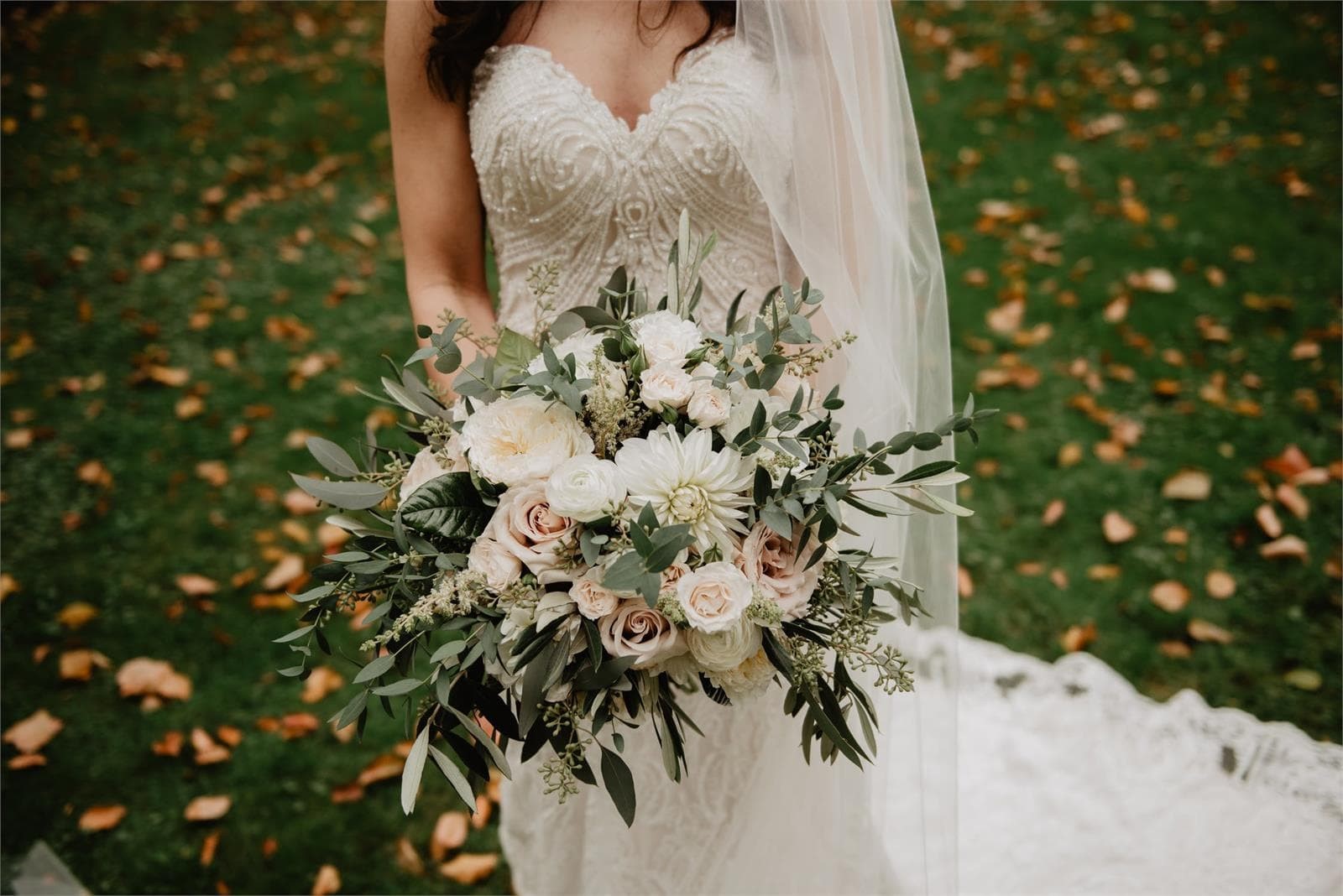 Decoración floral de bodas en otoño - Imagen 1