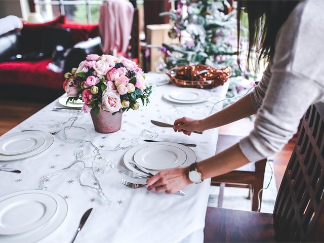 Recibe el año con flores en tu mesa